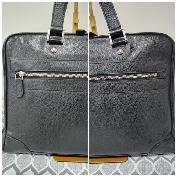 Authentic Louis Vuitton Taiga Alexander Briefcase Igor Business Bag - Picture 10 of 12